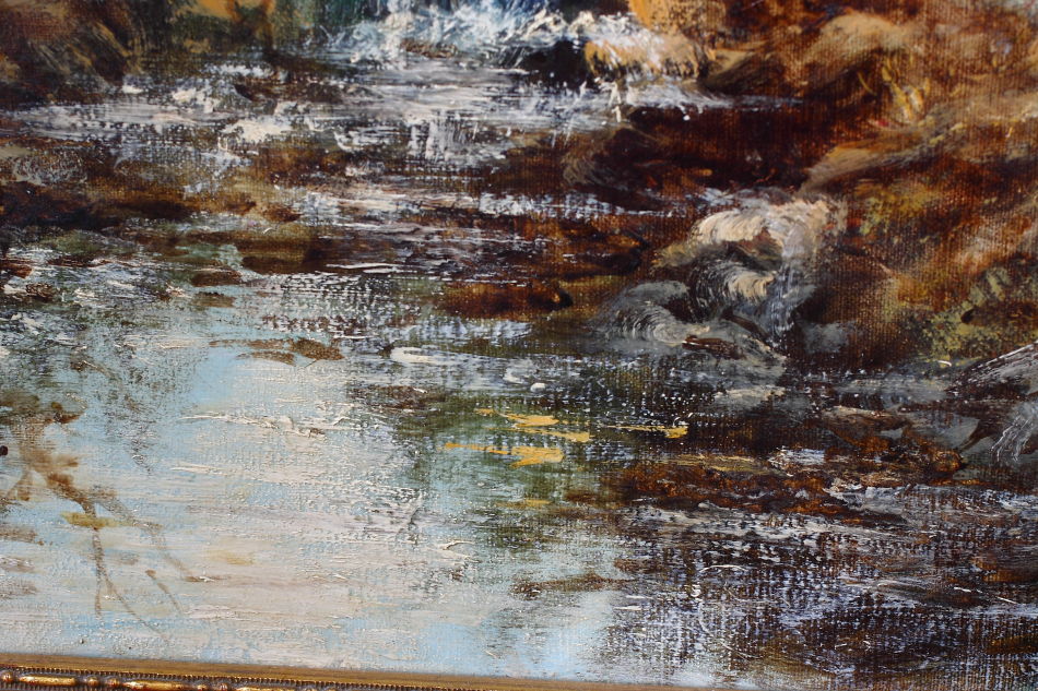 Morning in the Woodland/Oil Painting