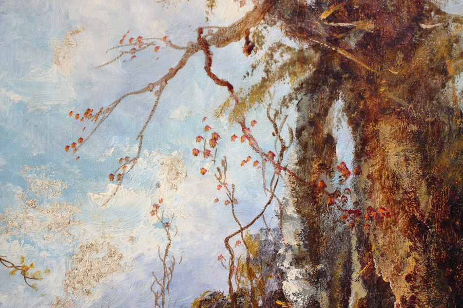 Morning in the Woodland/Oil Painting