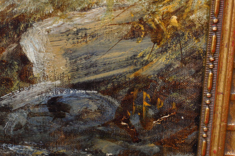 Morning in the Woodland/Oil Painting
