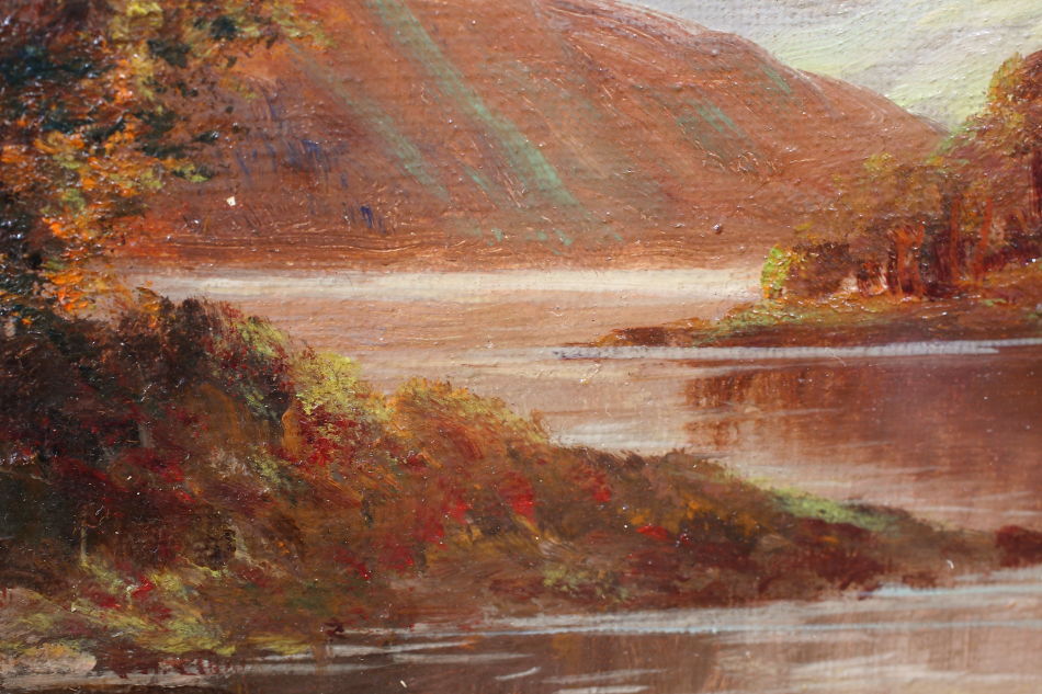 Helens Isle Loch Lomond / Oil Painting