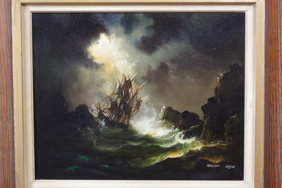High Seas / Oil Painting