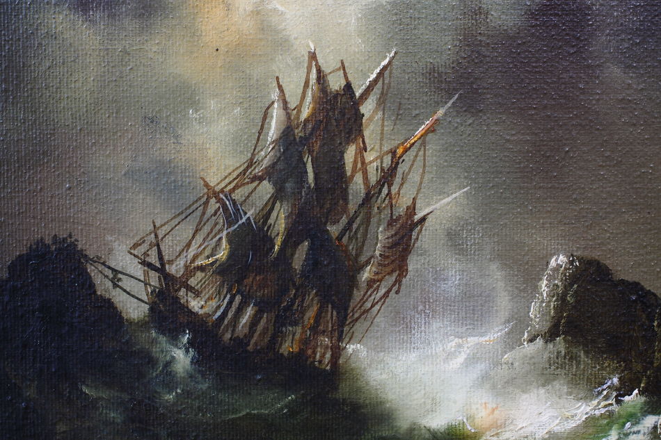 High Seas / Oil Painting