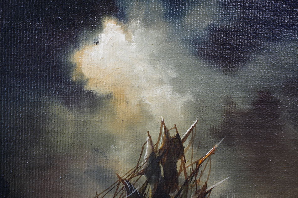 High Seas / Oil Painting