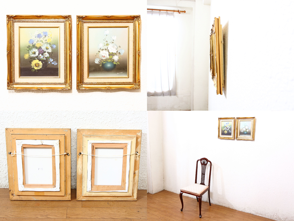 Still Life of flowers / oil painting