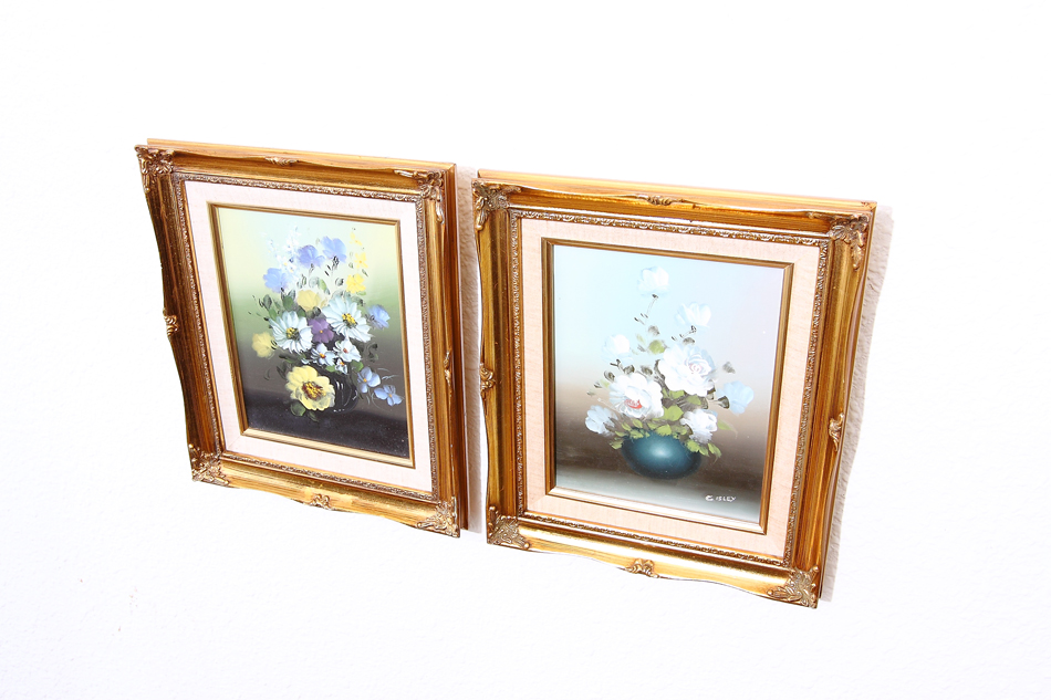 Still Life of flowers / oil painting