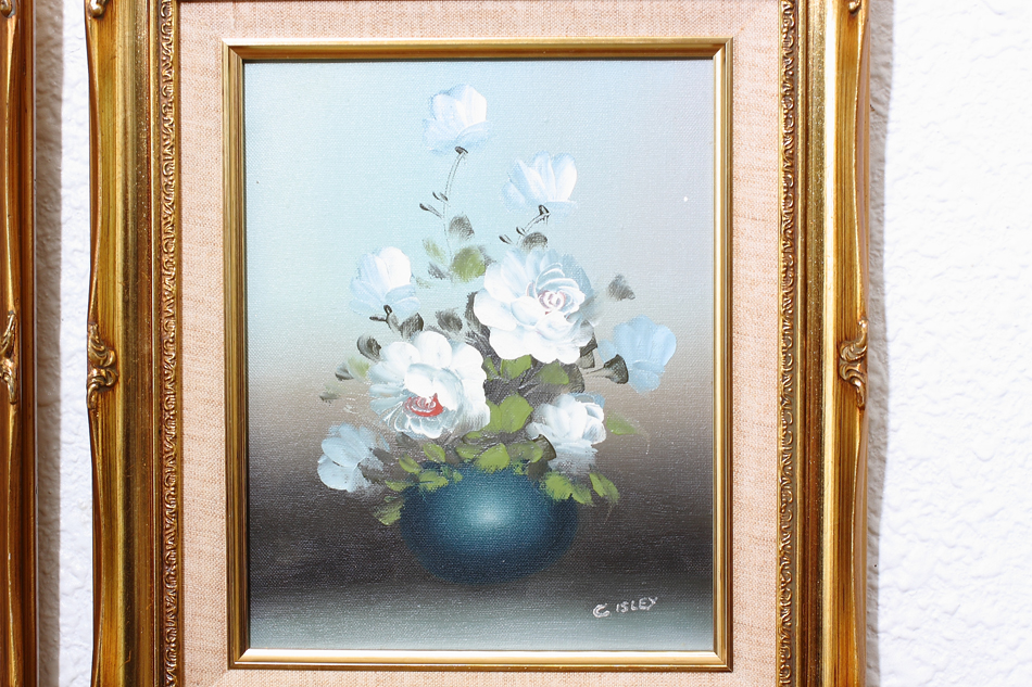 Still Life of flowers / oil painting