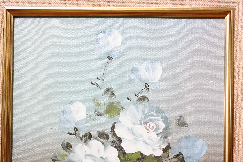 Still Life of flowers / oil painting
