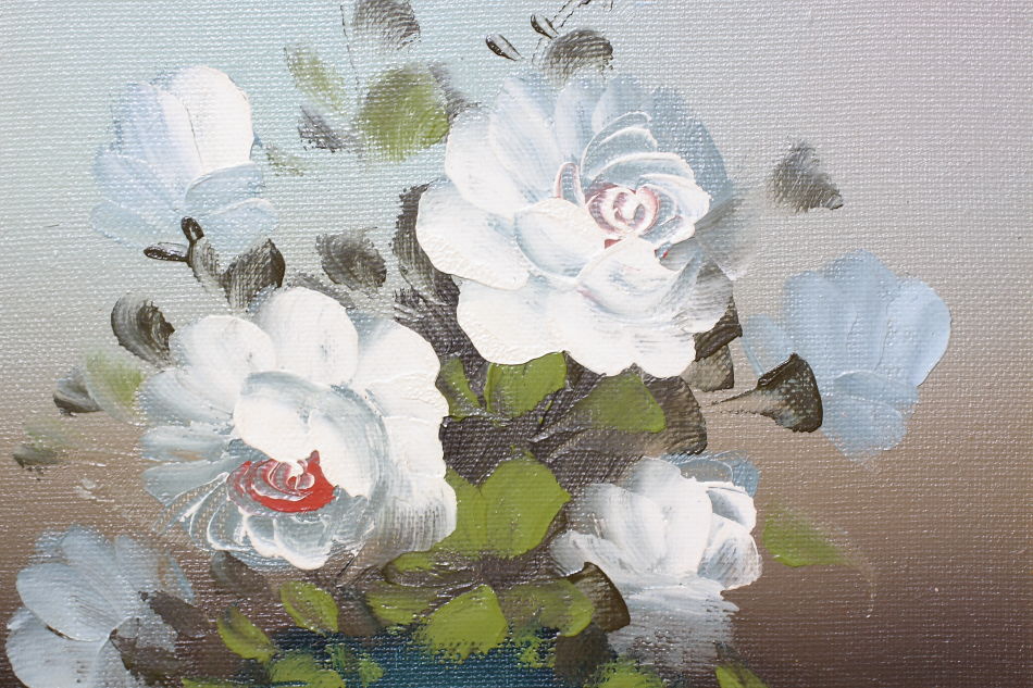 Still Life of flowers / oil painting