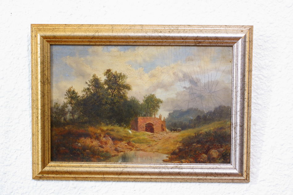 The Horse and Cart / Oil Painting