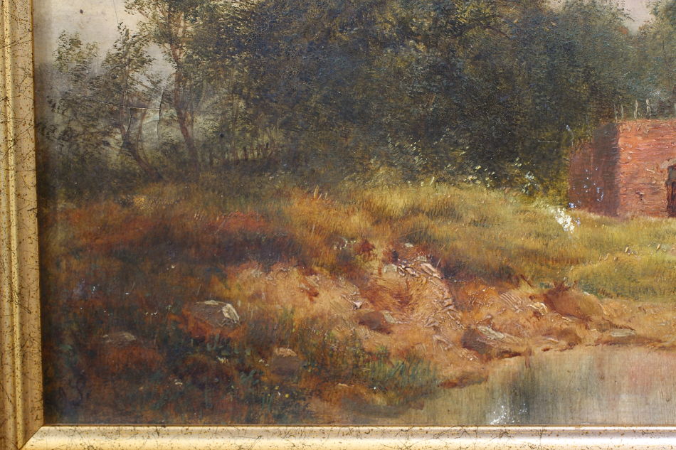 The Horse and Cart / Oil Painting