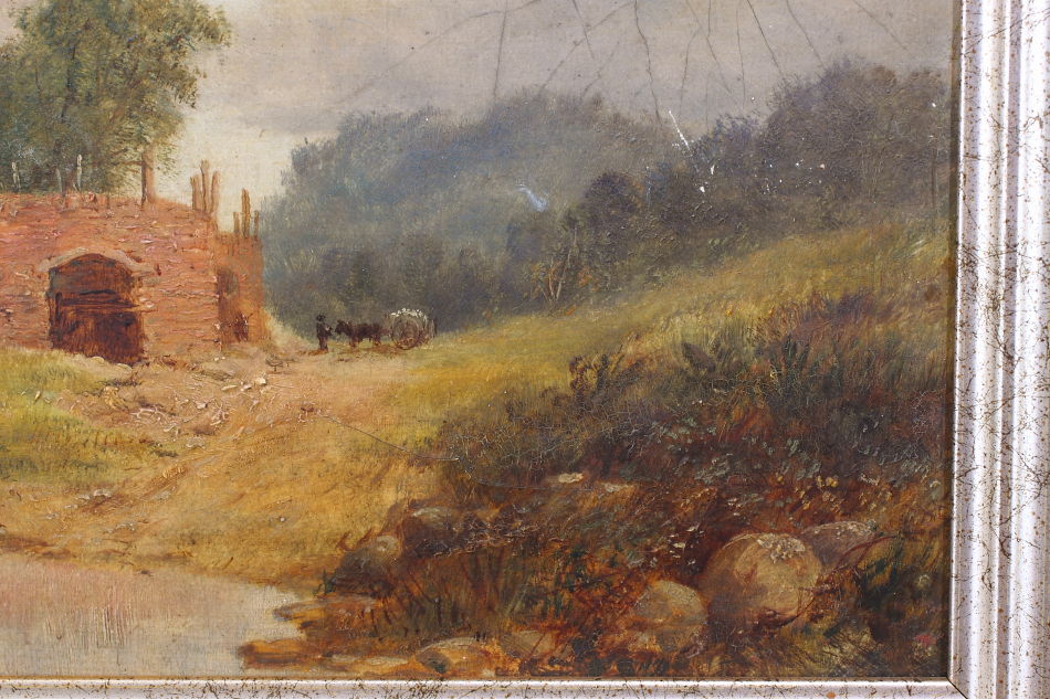 The Horse and Cart / Oil Painting