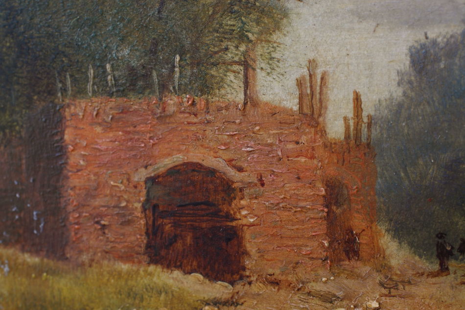 The Horse and Cart / Oil Painting