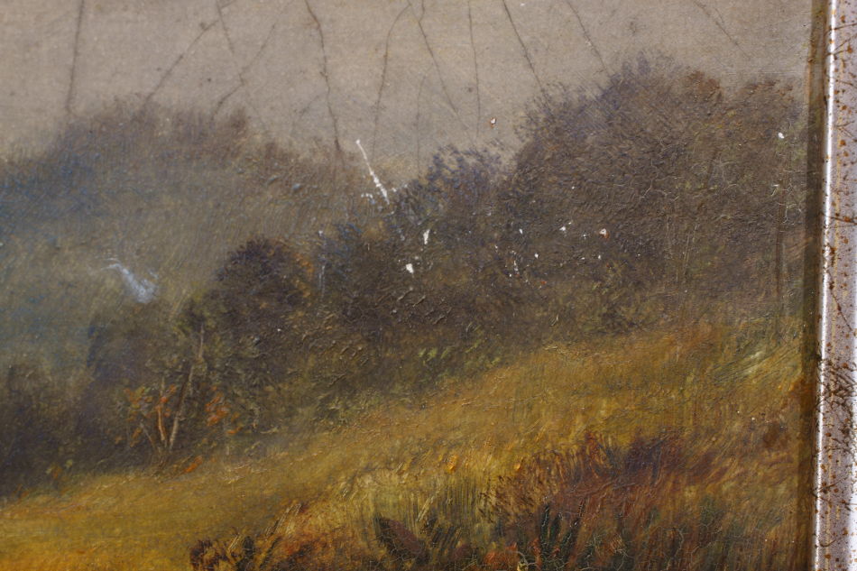 The Horse and Cart / Oil Painting