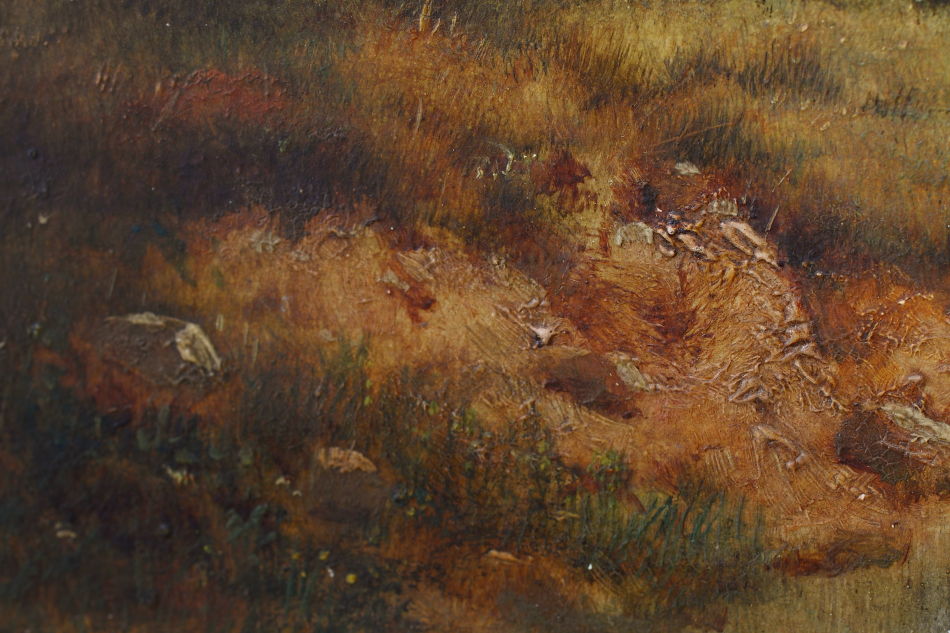 The Horse and Cart / Oil Painting
