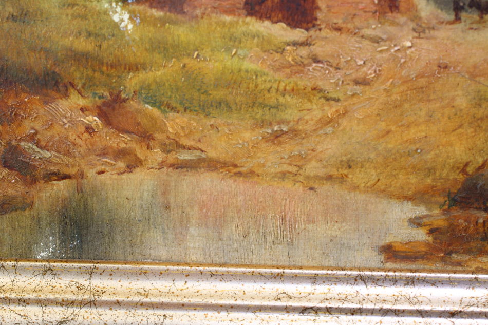The Horse and Cart / Oil Painting
