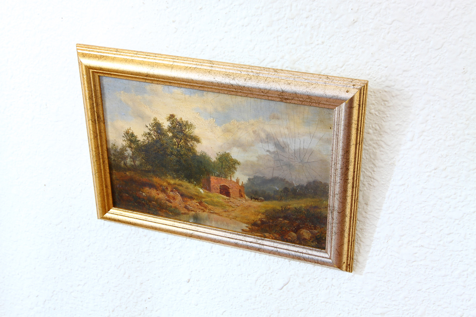 The Horse and Cart / Oil Painting