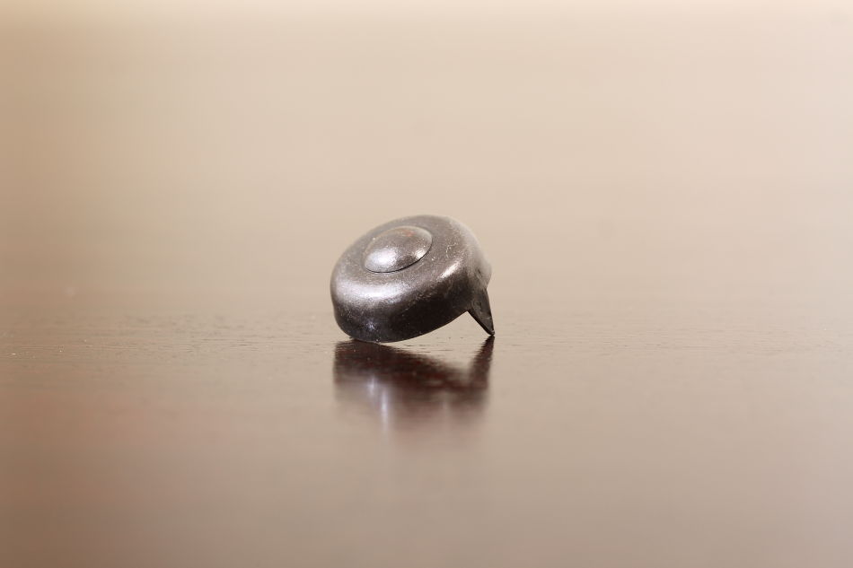 スチール製ナットカバー/アンティーク仕上げ Φ16×6 