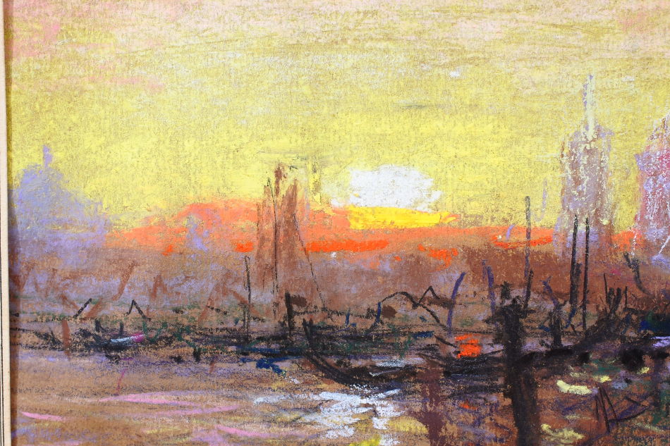 Sultry Venice Evening / Water Colour 