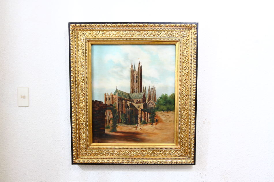 Canterbury Cathedral / Oil Painting