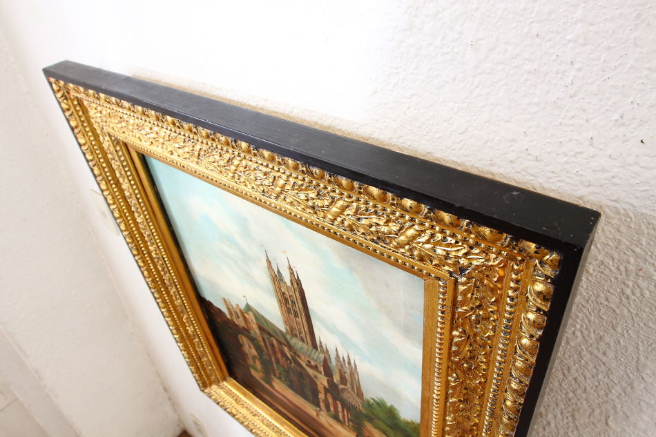 Canterbury Cathedral / Oil Painting