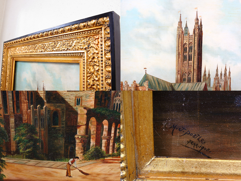 Canterbury Cathedral / Oil Painting