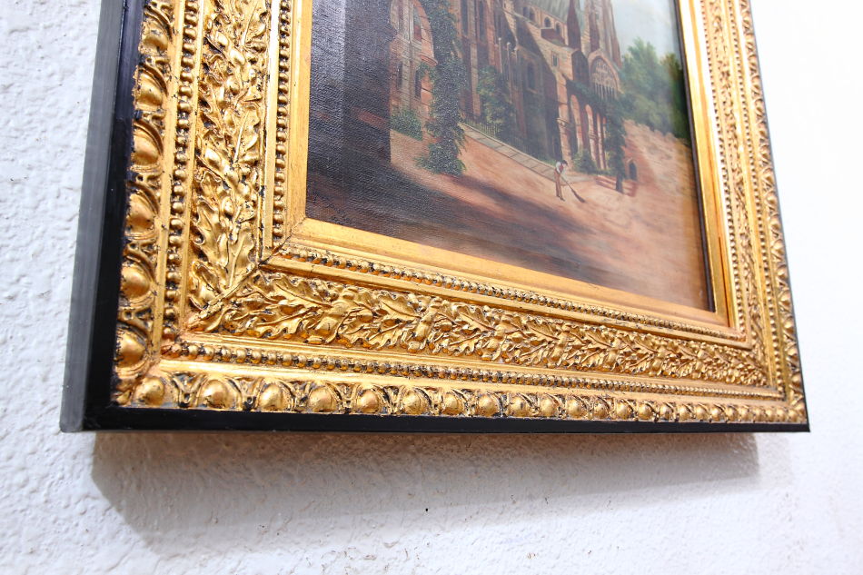 Canterbury Cathedral / Oil Painting