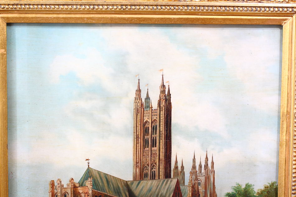 Canterbury Cathedral / Oil Painting