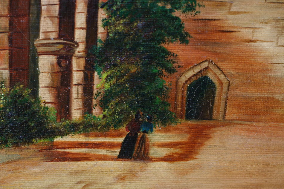 Canterbury Cathedral / Oil Painting
