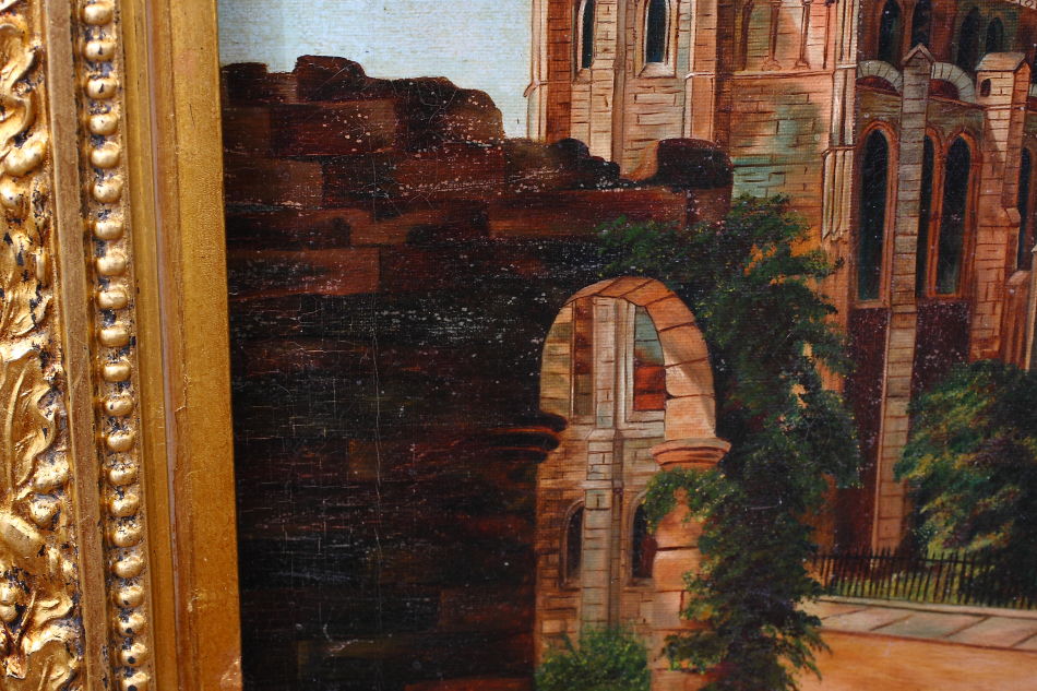 Canterbury Cathedral / Oil Painting
