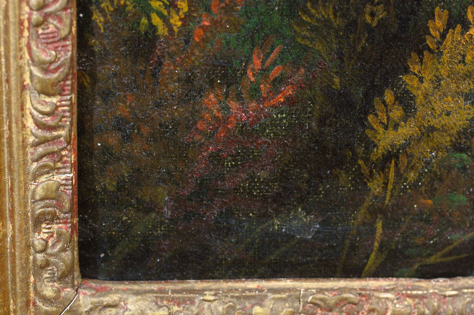Horseman with Shepard/Oil Painting
