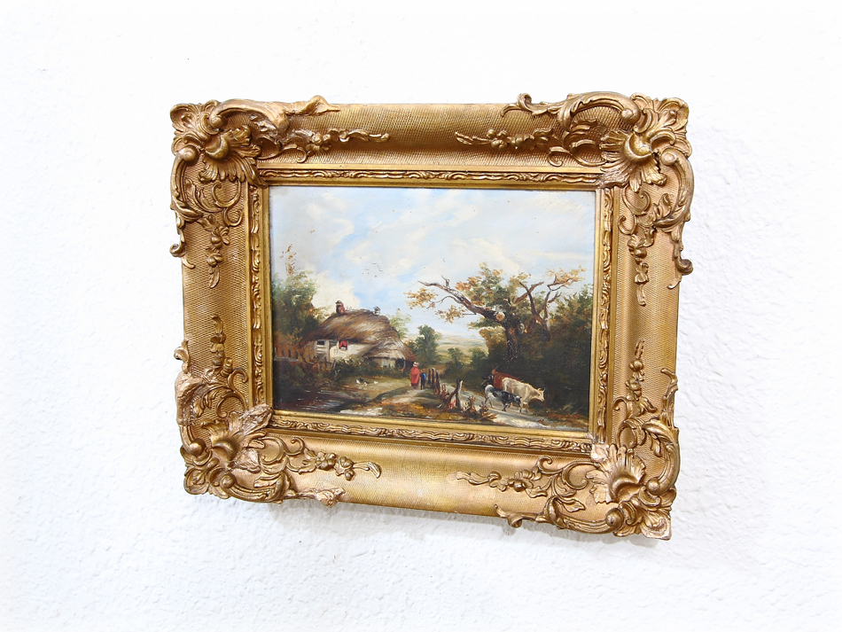 English School/Oil Painting