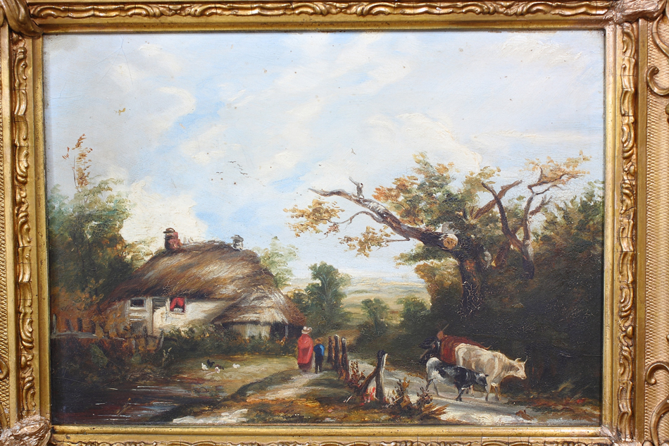 English School/Oil Painting