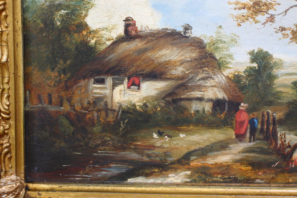 English School/Oil Painting