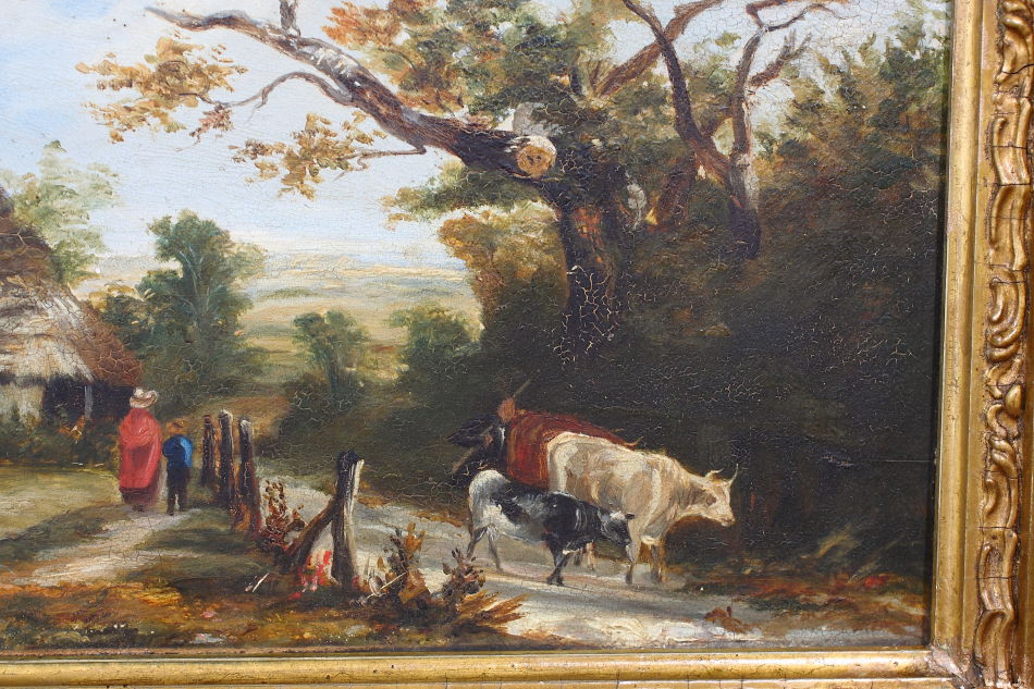 English School/Oil Painting