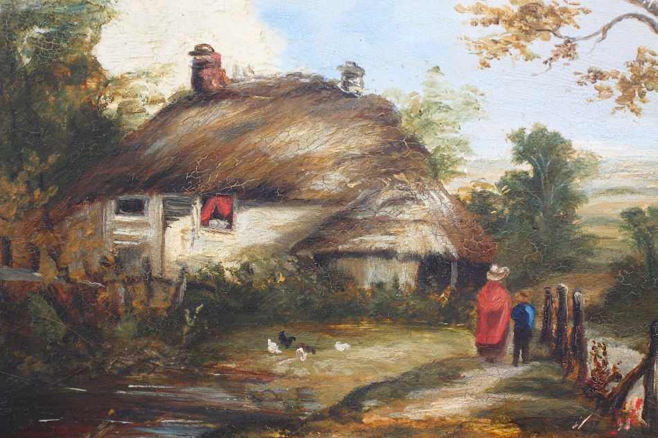 English School/Oil Painting