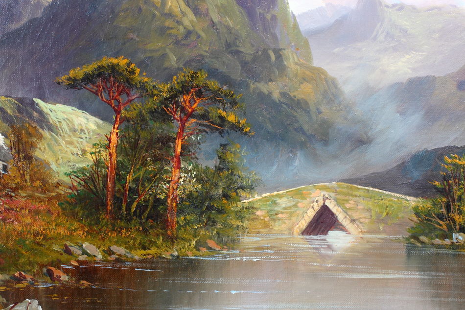 The Brig O’Teith / Oil Painting