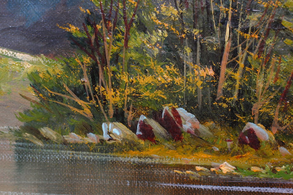 The Brig O’Teith / Oil Painting