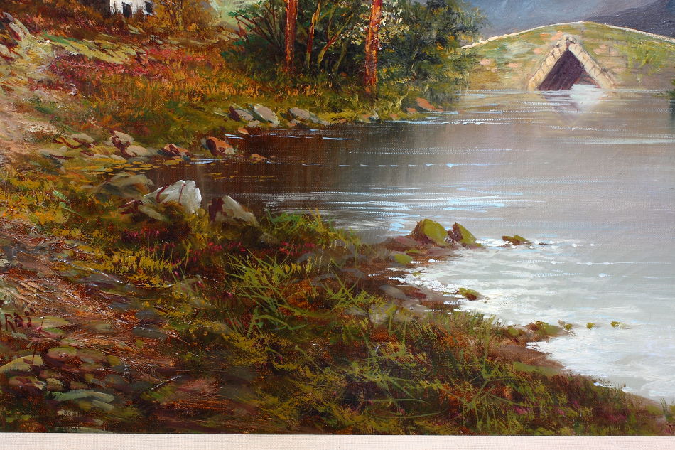 The Brig O’Teith / Oil Painting