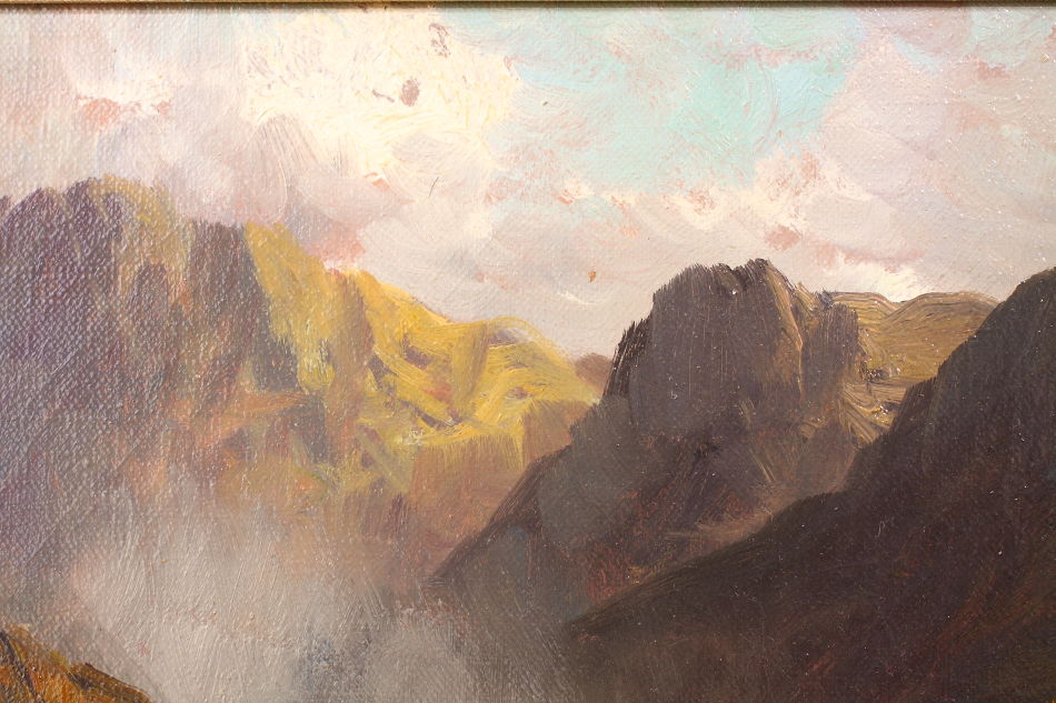 The Brig O’Teith / Oil Painting