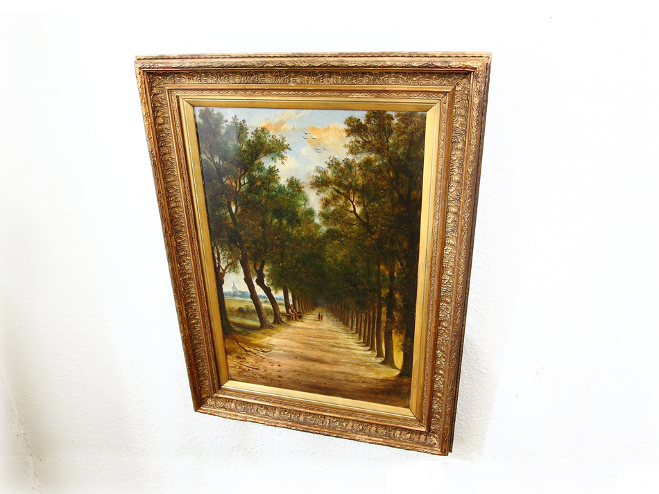 The Avenue / Oil Painting