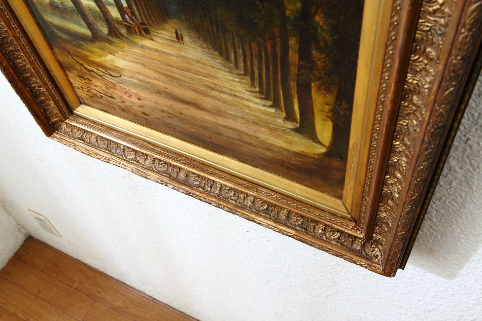 The Avenue / Oil Painting
