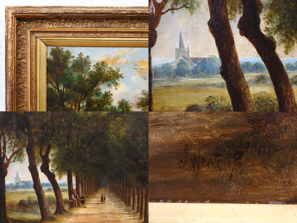 The Avenue / Oil Painting