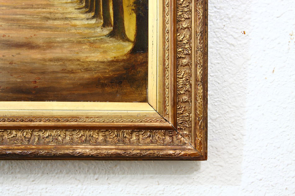 The Avenue / Oil Painting