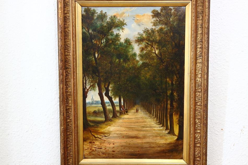 The Avenue / Oil Painting