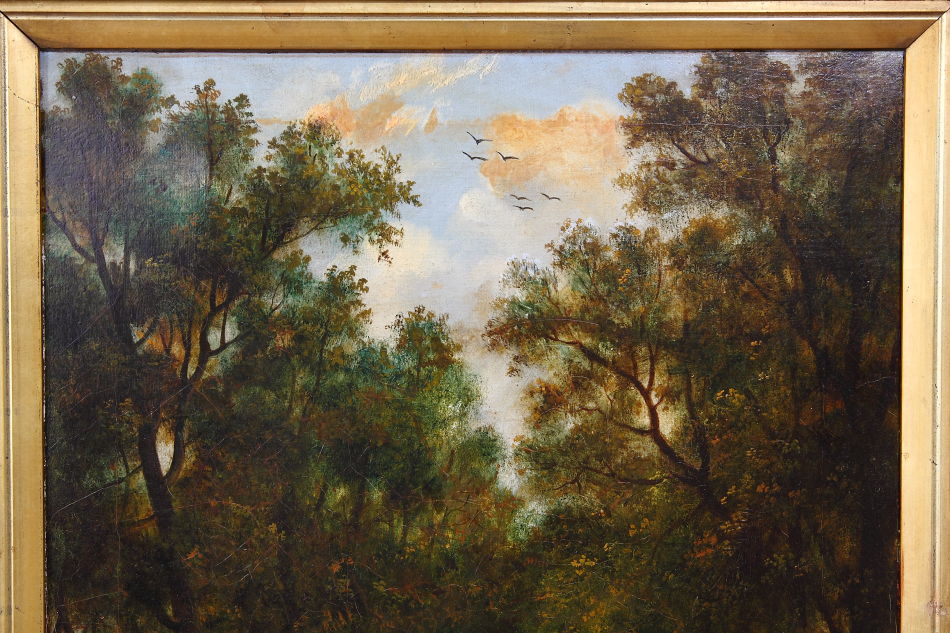 The Avenue / Oil Painting