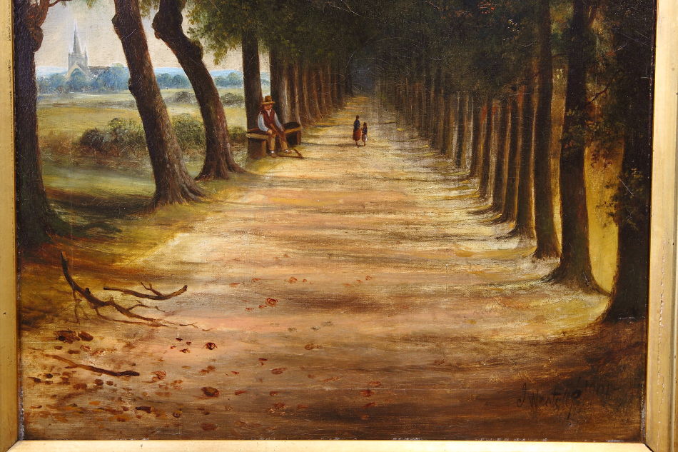 The Avenue / Oil Painting