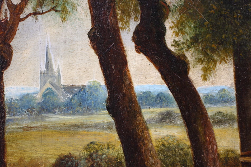 The Avenue / Oil Painting
