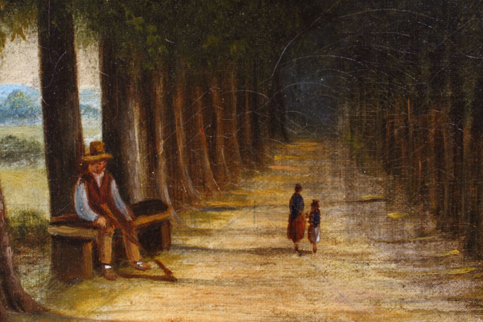 The Avenue / Oil Painting
