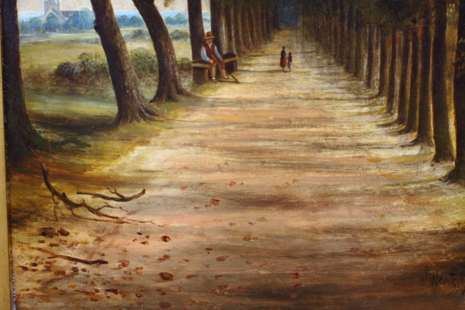 The Avenue / Oil Painting