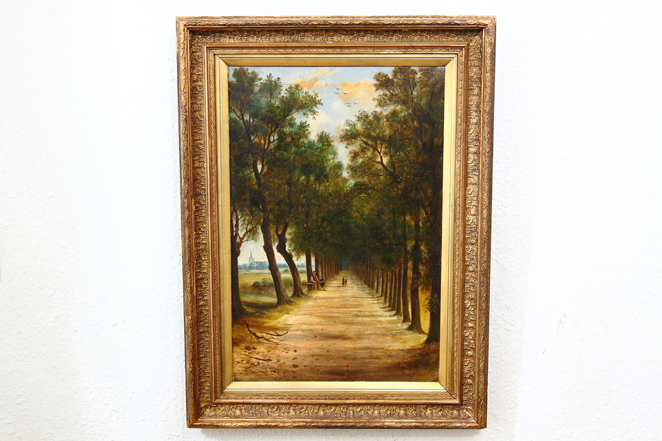 The Avenue / Oil Painting